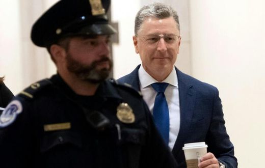 Former US special representative on Ukraine Kurt Volker has turned over to US lawmakers dozens of text messages with other senior US diplomats discussing the conditioning of access and aid to Ukraine on that country's investigating Trump political riva...