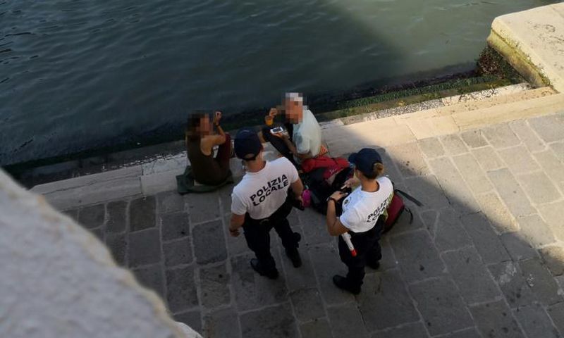 Under a new law passed in Venice in May, people can be fined and asked to leave the city for inappropriate behaviour