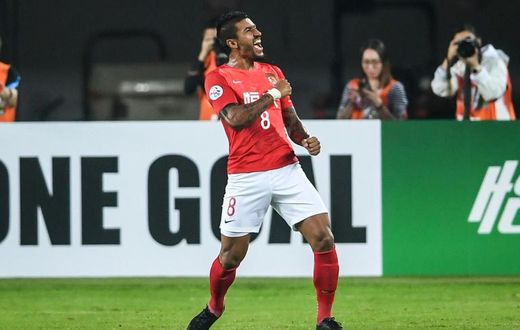 Brazilian midfielder Paulinho is a popular figure in Chinese football