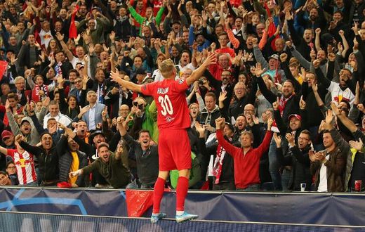 Haaland is the third-youngest player to score a Champions League hat-trick