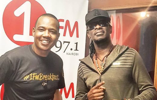 Nameless during an interview with DNG at One Fm (Instagram)