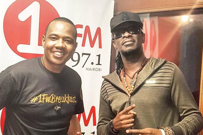 Nameless during an interview with DNG at One Fm (Instagram)