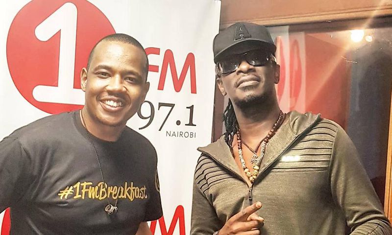 Nameless during an interview with DNG at One Fm (Instagram)