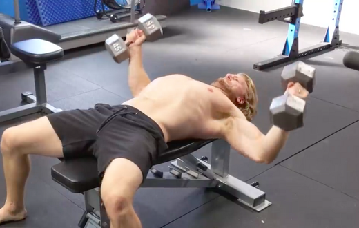 Watch This Guy Work Out on Just 4 Hours of Sleep