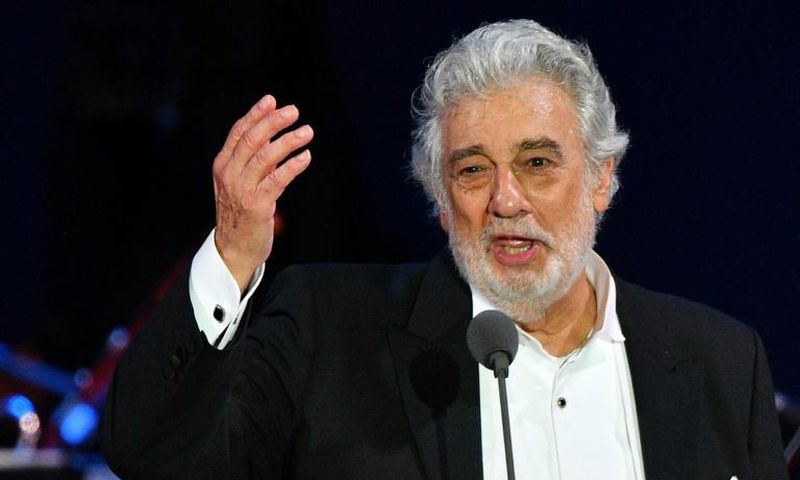 Placido Domingo performs in Szeged, southern Hungary weeks after sexual harassment accusations were leveled against him