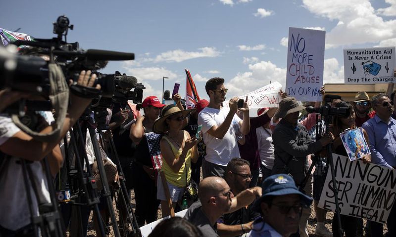 Lawmakers Criticize Migrant Holding Sites in Texas as 'Toxic' and 'Broken'