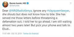 Donald Kipkorir shames Dennis Itumbi after dramatic clash in which they traded insults online