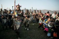 King Mswati III has 14 wives and more than 25 children