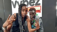 Sheila Kamboka with Brian Mbunde