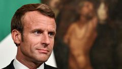 French President Emmanuel Macron was in Italy for a lightning visit to reset relations with Rome