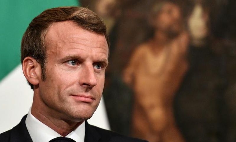French President Emmanuel Macron was in Italy for a lightning visit to reset relations with Rome
