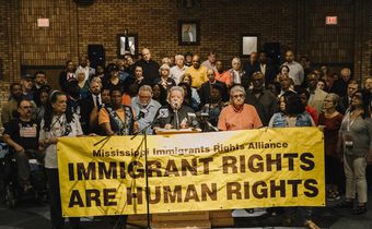 After ICE Raids, the Parking Lot Was Crowded, but No One Was There to Work
