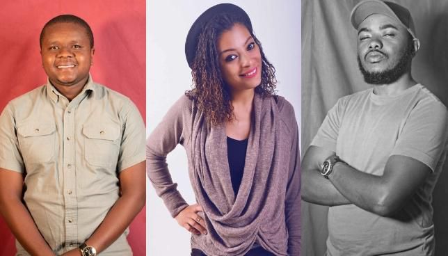 In house Pulselive team Martin Wachira, (Editor-in-Chief) , Nicolette White (Head of events and partnerships) and David Jerome, (Head of Social).