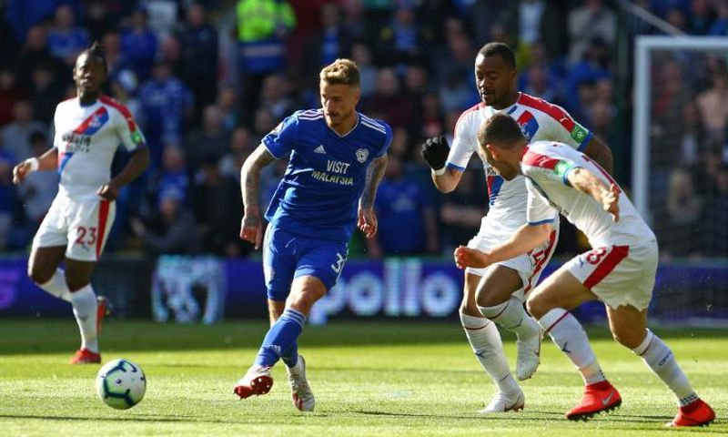 Cardiff were relegated from the Premier League after losing to Crystal Palace
