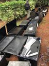 The fake gold that detectives recovered from a house in Kaputei, Kileleshwa