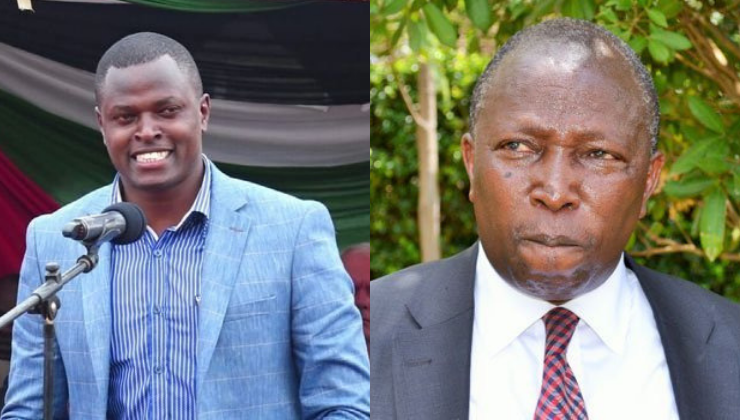 MPs Ndindi Nyoro and Maina Kamanda clashed at a Church fundraiser