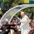 The pope is in Mozambique as the start of a three-nation African tour