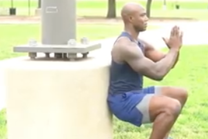 DeMarcus Ware's Lower Body Park Circuit
