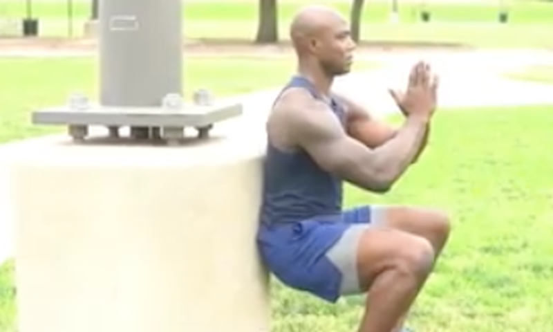 DeMarcus Ware's Lower Body Park Circuit