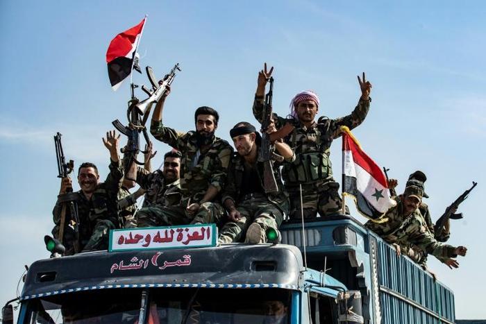 Desperate for help, the Kurds asked the Syrian regime to deploy along the border