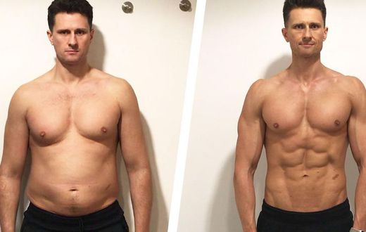 How This Guy Lost 40 Pounds and Got Shredded