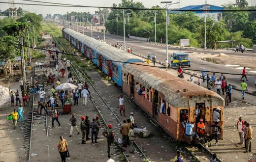 Railways in the DRC have a poor record for safety, hampered by derelict tracks and decrepit locomotives