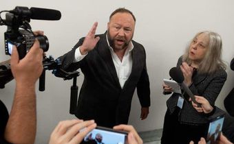 Alex Jones of infowars is accused of sending child porn in Sandy Hook hoax case