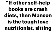 Author Mark Manson's Shady Past and Bright Future