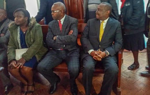 CS Henry Rotich and PS Kamau Thugge chatted until 2 am while at Muthaiga Police Station - police source tells reporters
