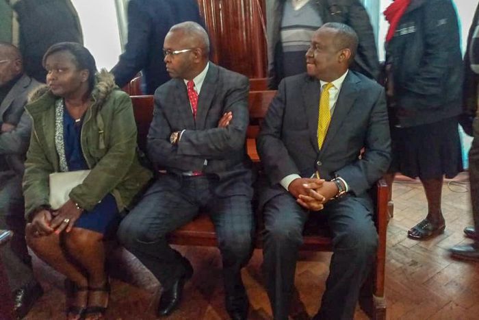 CS Henry Rotich and PS Kamau Thugge chatted until 2 am while at Muthaiga Police Station - police source tells reporters