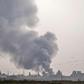 The Turkish military hits Kurdish-controlled towns along the border with air strikes and artillery fire before ground troops cross into Syria
