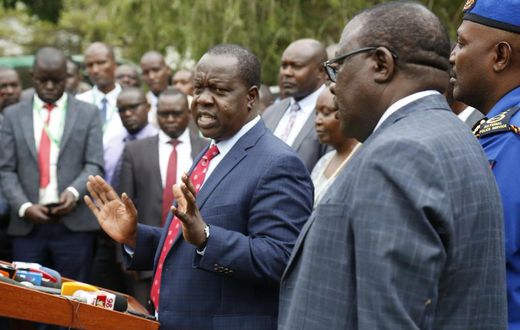 CS Fred Matiang'i asked to defend PS Karanja Kibicho in DP Ruto assassination plan