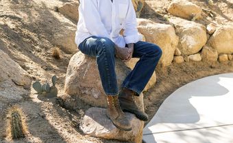In the Desert With Jackrabbits