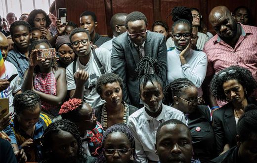 A Kenyan High Court ruling upheld laws criminalizing homosexuality, dismaying many who showed up to hear the decision in Nairobi on May 24CreditCreditYasuyoshi Chiba Agence France-Presse — Getty Images