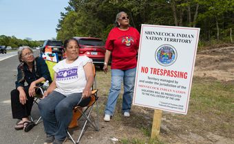 Why a Hamptons highway is a battleground over Native American rights
