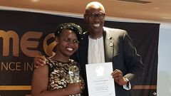 Citizen TV journalist Dorcas Wangira wins Michael Elliott Award