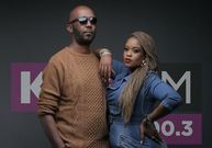 Andrew Kibe with co-host Kamane Goro.