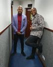 Mwakideu with Jalang'o. I’m in hospital – Alex Mwakideu explains absence from Milele FM