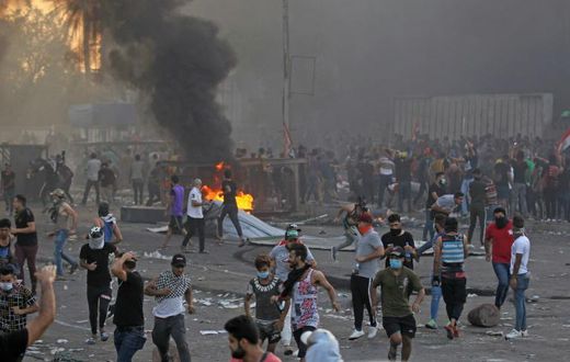 The UN appeal came as protesters clashed with anti-riot police for a fourth day of mass rallies that have left 34 people dead