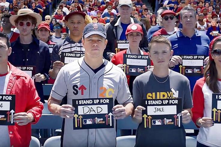 Matt Damon and Joe Manganiello Stand Up to Cancer