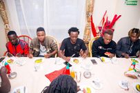 Bahati and his team. Weezdom apology to Bahati