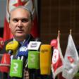 The head of Tunisia's electoral body Nabil Baffoun announces presidential polls for September 15
