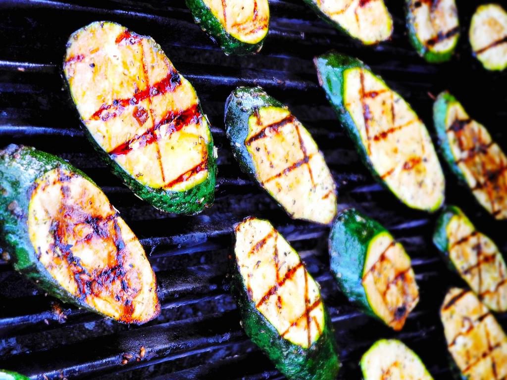 Zucchini On Grill