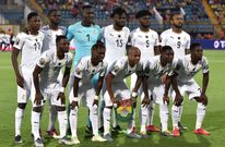 Black Stars team against Cameroon