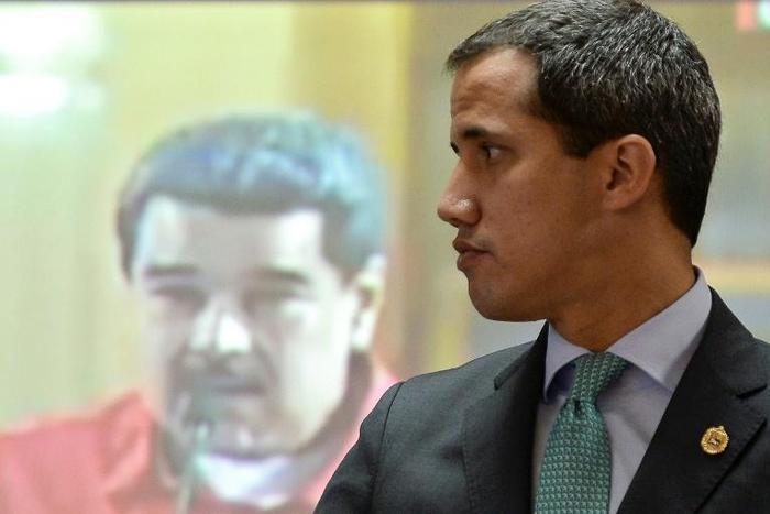 Venezuela is caught in an economic crisis and a political standoff between the government of President Nicolas Maduro (L) and National Assembly leader Juan Guaido (R)