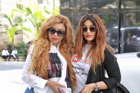 Vera Sidika with Zari Hassan.