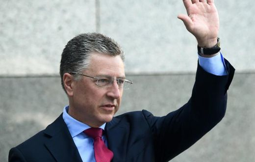 US special envoy for Ukraine Kurt Volker on a visit to Kiev in July 2019