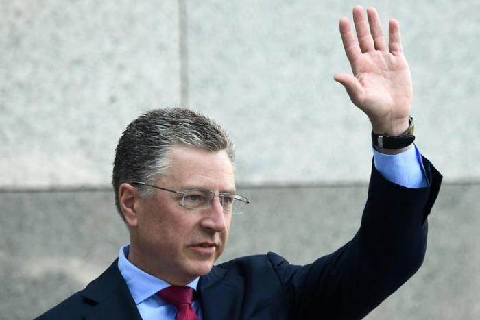 US special envoy for Ukraine Kurt Volker on a visit to Kiev in July 2019