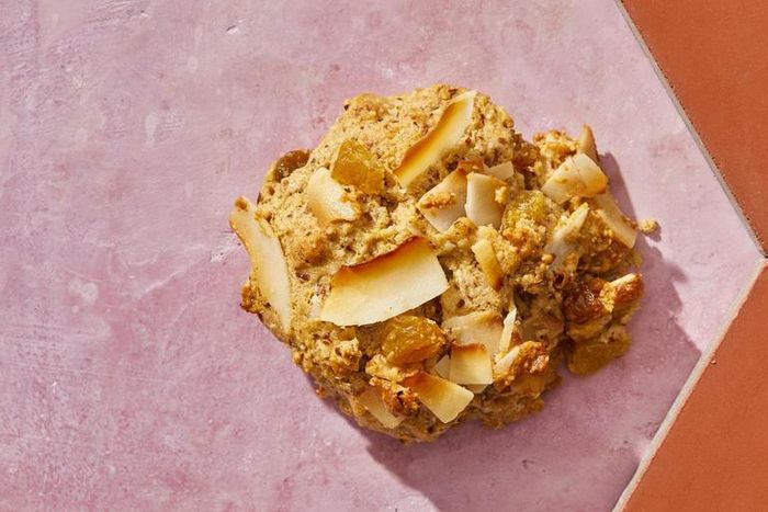 Coconut-Raisin Protein Cookies