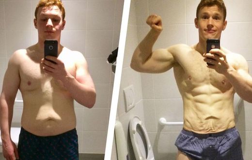 A Strict Diet Helped This Guy Lose 35 Pounds